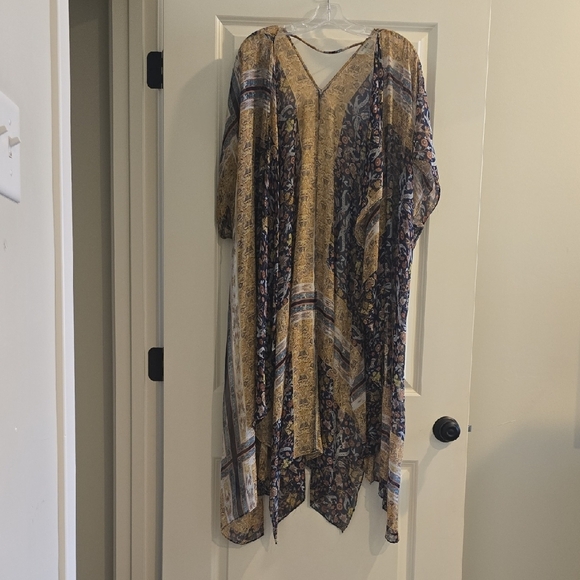 Umgee Multicolor Bohemian Cardigan - Picture 1 of 3